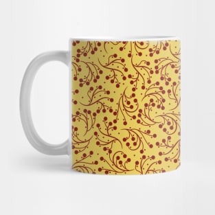 Simple Leaf Design Mug